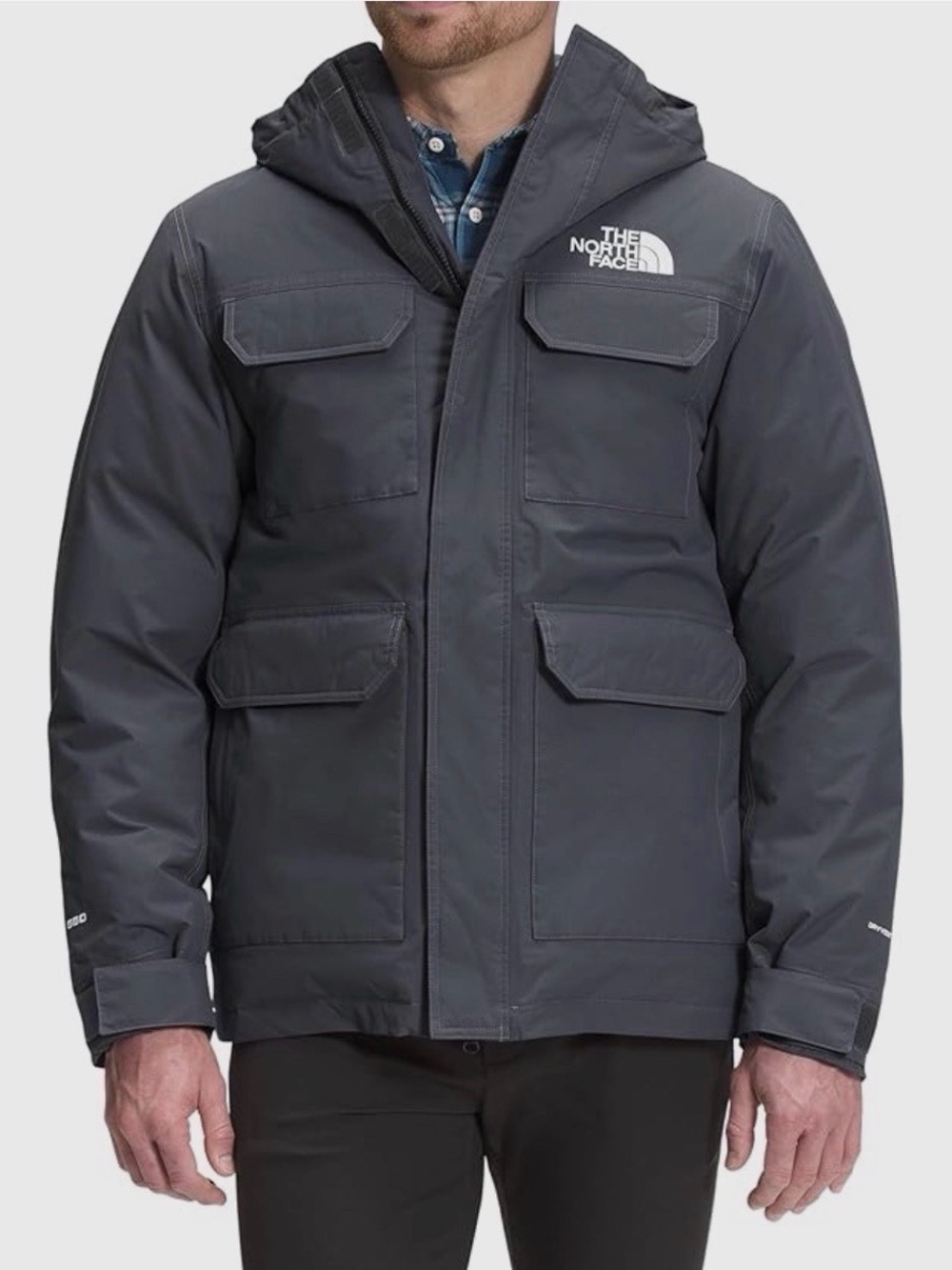 The North Face Men's Cypress Parka Jacket in Vandis Grey Size S